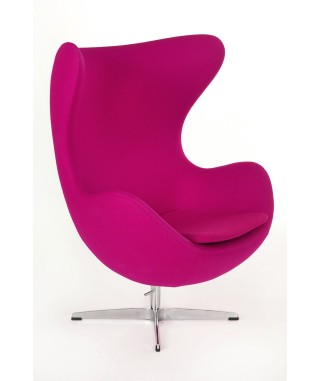 FOTEL Z PODNÓŻKIEM JAJO EGG KASZMIR (WYBIERZ KOLOR) 2