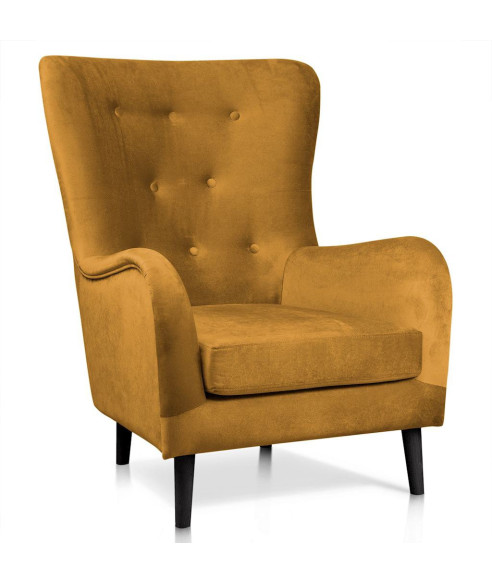 FOTEL WYPOCZYNKOWY MARSHAL STELAŻ CZERŃ (WYBIERZ KOLOR)