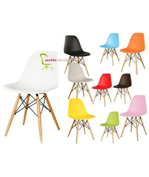 KRZESŁO INSPIROWANE DSW EIFFEL EAMES - KOLORY DO WYBORU !