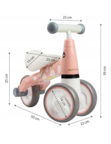 MINI ROWEREK BIEGOWY CHODZIK EC (WYBIERZ KOLOR)
