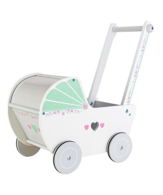 PCHACZ DZIECIĘCY WÓZEK DLA LALEK DREWNIANY (WYBIERZ MODEL) 2