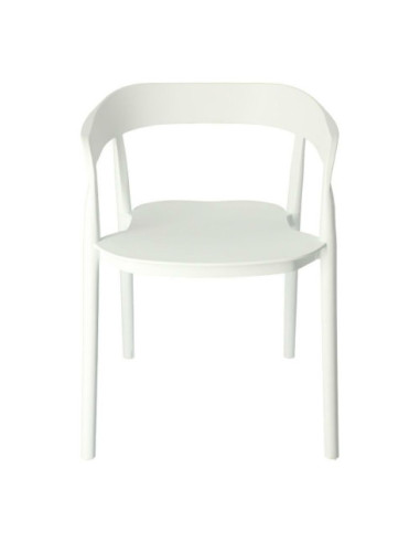 KRZESŁO BOW PP (BIAŁY, CZARNY)