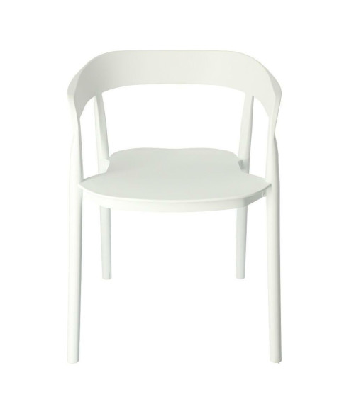 KRZESŁO BOW PP (BIAŁY, CZARNY)