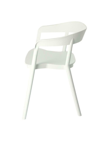 KRZESŁO BOW PP (BIAŁY, CZARNY)