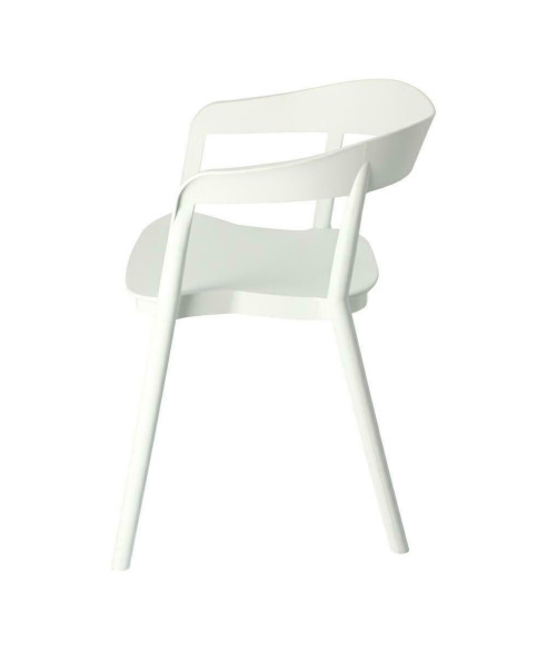 KRZESŁO BOW PP (BIAŁY, CZARNY)