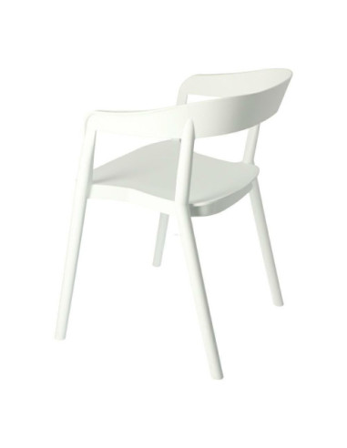 KRZESŁO BOW PP (BIAŁY, CZARNY)