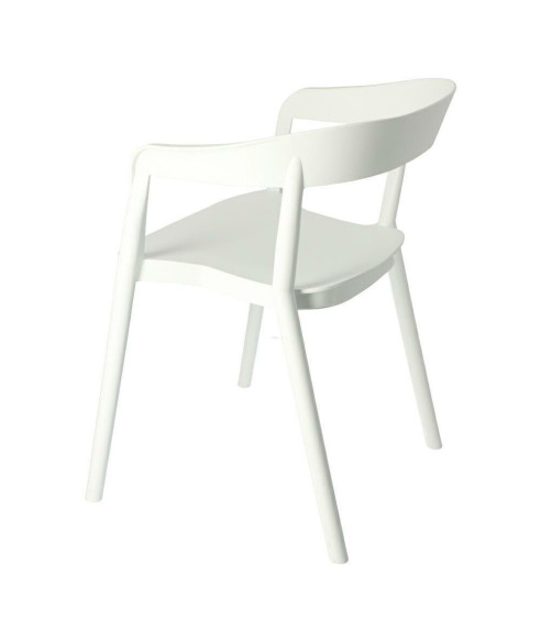 KRZESŁO BOW PP (BIAŁY, CZARNY)