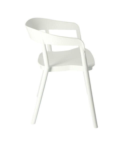 KRZESŁO BOW PP (BIAŁY, CZARNY)