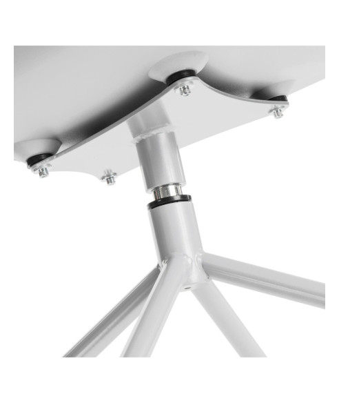 KRZESŁO OBROTOWE NA KÓŁKACH ROUNDY (BIAŁE, SZARE, CZARNE)