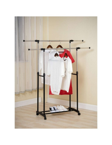 WIESZAK STOJĄCY GARDEROBA NA KÓŁKACH TIMI