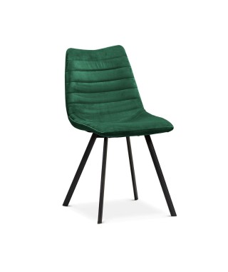 KRZESŁO TAPICEROWANE VELVET DO SALONU ROXA  (WYBIERZ KOLOR) 2