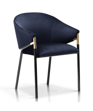 KRZESŁO FANCY TAPICEROWANE VELVET (WYBIERZ KOLOR) 2