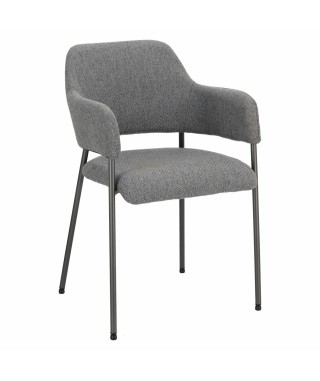 KRZESŁO TAPICEROWANE GATO (NIEBIESKI, JASNO-SZARY, CIEMNO-SZARY) 2