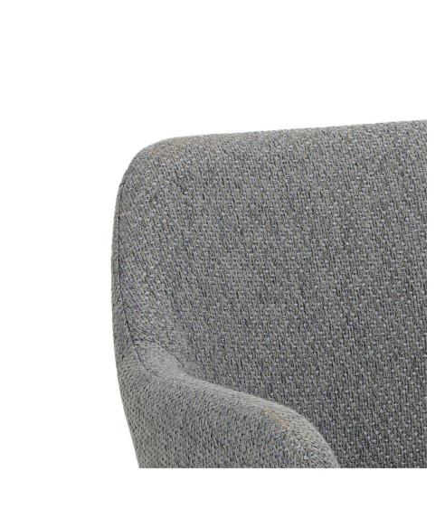 KRZESŁO TAPICEROWANE GATO (NIEBIESKI, JASNO-SZARY, CIEMNO-SZARY)