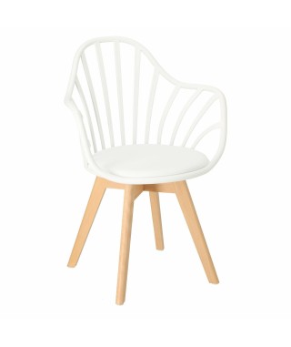 KRZESŁO Z PODUSZKĄ SIRENA ARM (BIAŁY, SZARY, CZARNY) 2