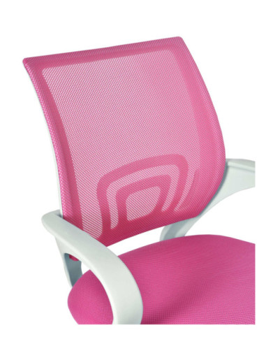 FOTEL OBROTOWY BIUROWY BIANCO (RÓŻOWY, NIEBIESKI, CZARNY)