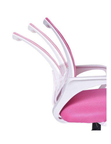 FOTEL OBROTOWY BIUROWY BIANCO (RÓŻOWY, NIEBIESKI, CZARNY)