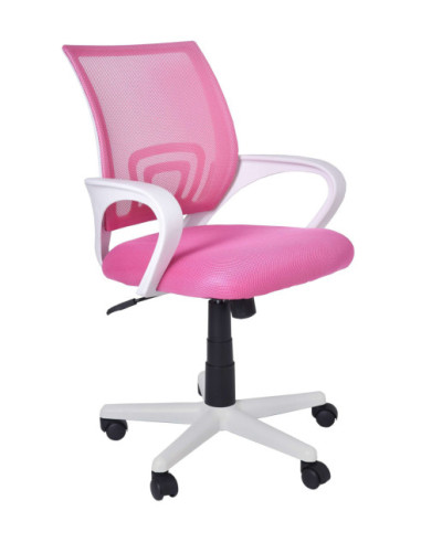 FOTEL OBROTOWY BIUROWY BIANCO (RÓŻOWY, NIEBIESKI, CZARNY)