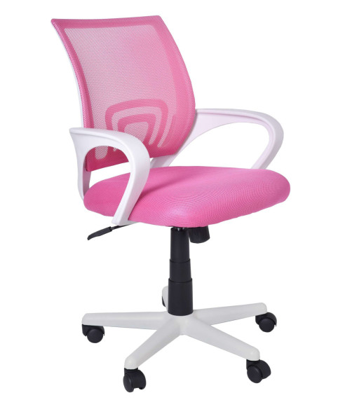 FOTEL OBROTOWY BIUROWY BIANCO (RÓŻOWY, NIEBIESKI, CZARNY)