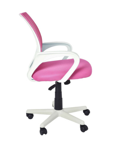 FOTEL OBROTOWY BIUROWY BIANCO (RÓŻOWY, NIEBIESKI, CZARNY)