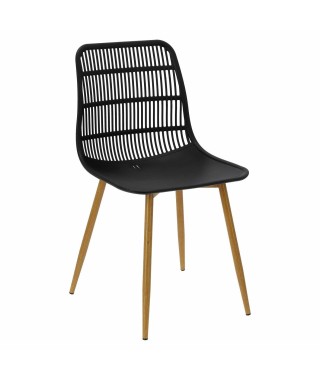 KRZESŁO DOMOWE/OGRODOWE AŻUROWE KLAUS (BIAŁY, CZARNY) 2