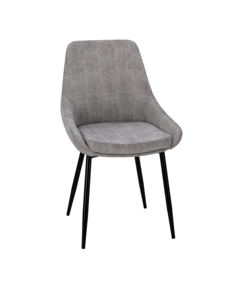 KRZESŁO SZTRUKSOWE FLOYD NOGI CZARNE (WYBIERZ KOLOR)