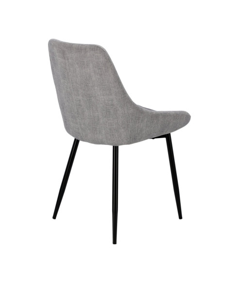 KRZESŁO SZTRUKSOWE FLOYD NOGI CZARNE (WYBIERZ KOLOR)