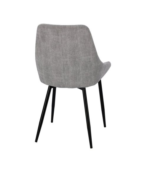 KRZESŁO SZTRUKSOWE FLOYD NOGI CZARNE (WYBIERZ KOLOR)