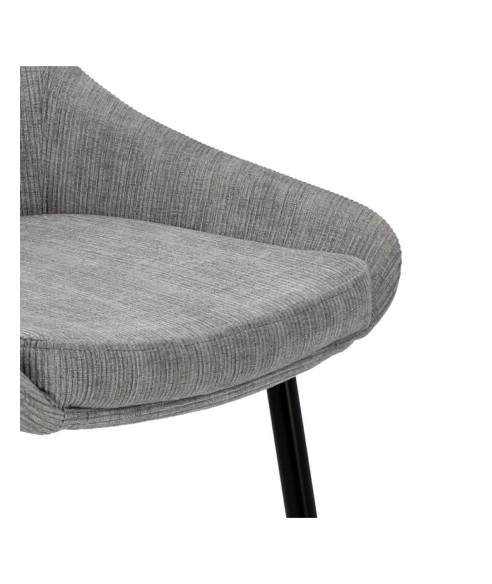 KRZESŁO SZTRUKSOWE FLOYD NOGI CZARNE (WYBIERZ KOLOR)