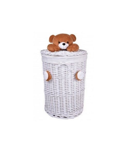 KOSZ WIKLINOWY MIŚ BIAŁY (15L, 40L, 75L)