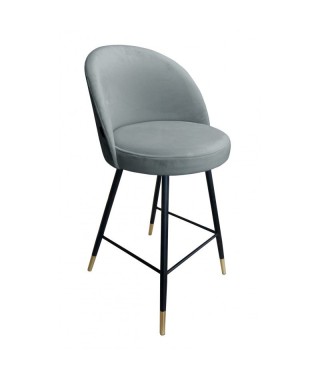 HOKER KRZESŁO BAROWE TRIX MAGIC VELVET NOGI CZARNO-ZŁOTE (WYBIERZ KOLOR) 2