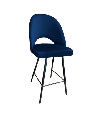 HOKER KRZESŁO BAROWE POLO MAGIC VELVET NOGI CZARNE (WYBIERZ KOLOR) 2