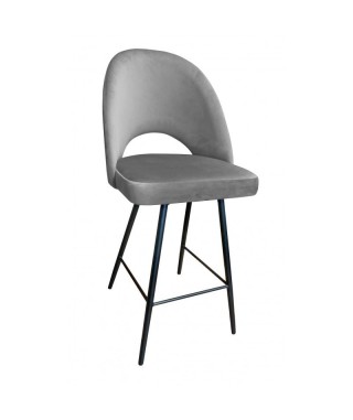 HOKER KRZESŁO BAROWE POLO MAGIC VELVET NOGI CZARNE (WYBIERZ KOLOR) 2