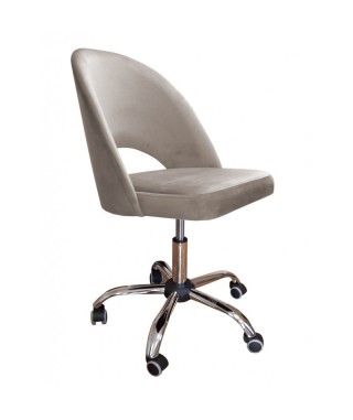 KRZESŁO OBROTOWE FOTEL BIUROWY NA KÓŁKACH POLO VELVET (WYBIERZ KOLOR) 2