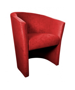 FOTEL TAPICEROWANY MIKROFAZA CLUB (WYBIERZ KOLOR) 2