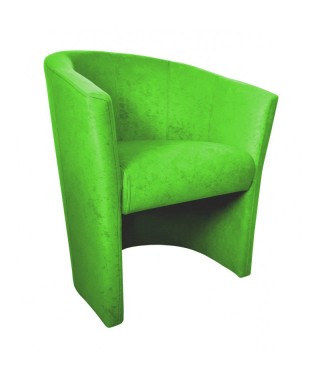 FOTEL TAPICEROWANY MIKROFAZA CLUB (WYBIERZ KOLOR) 2