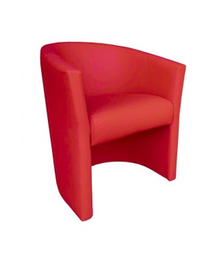 FOTEL TAPICEROWANY EKO-SKÓRA CLUB (WYBIERZ KOLOR) 2