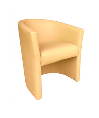 FOTEL TAPICEROWANY EKO-SKÓRA CLUB (WYBIERZ KOLOR) 2