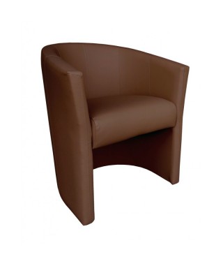 FOTEL TAPICEROWANY EKO-SKÓRA CLUB (WYBIERZ KOLOR) 2