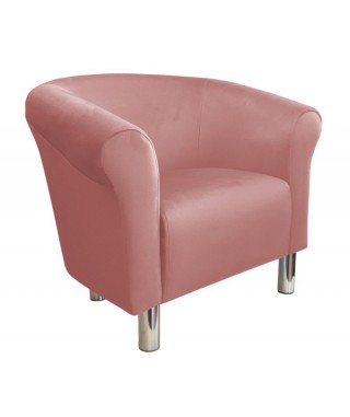 FOTEL WYPOCZYNKOWY MAGIC VELVET MILO NOGI CHROM (WYBIERZ KOLOR) 2