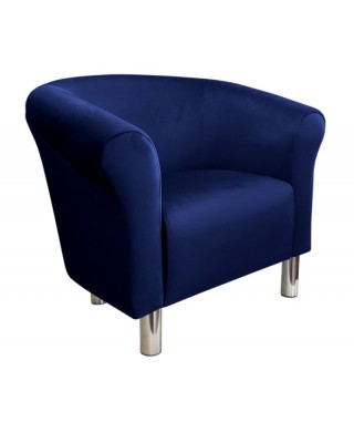 FOTEL WYPOCZYNKOWY MAGIC VELVET MILO NOGI CHROM (WYBIERZ KOLOR) 2