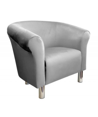 FOTEL WYPOCZYNKOWY MAGIC VELVET MILO NOGI CHROM (WYBIERZ KOLOR) 2