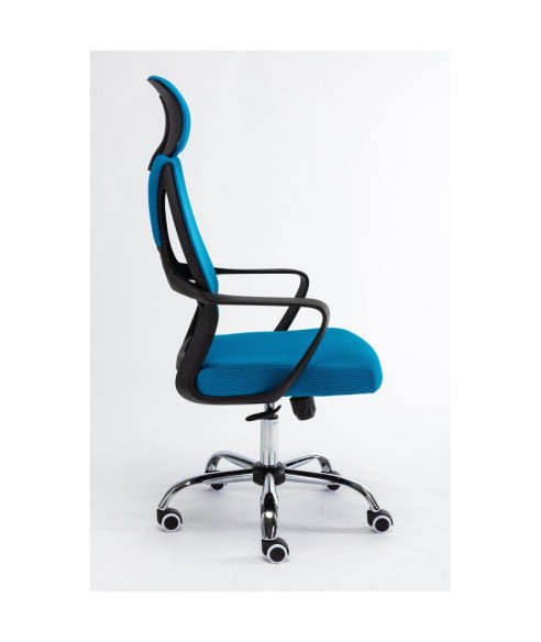 FOTEL OBROTOWY BIUROWY NIGEL (RÓŻOWY, NIEBIESKI, SZARY, CZARNY)