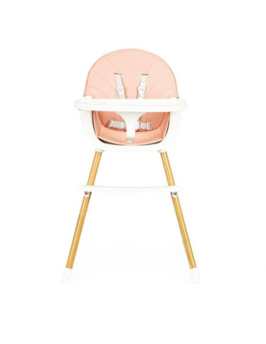 FOTELIK DO KARMIENIA - KRZESEŁKO DLA DZIECI 2 W 1 (BIAŁY, RÓŻOWY, SZARY)