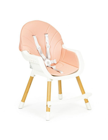 FOTELIK DO KARMIENIA - KRZESEŁKO DLA DZIECI 2 W 1 (BIAŁY, RÓŻOWY, SZARY)
