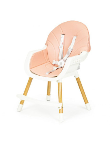FOTELIK DO KARMIENIA - KRZESEŁKO DLA DZIECI 2 W 1 (BIAŁY, RÓŻOWY, SZARY)