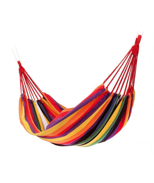 HAMAK 2-OSOBOWY BAWEŁNA + POKROWIEC (WYBIERZ KOLOR)