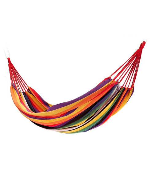 HAMAK 2-OSOBOWY BAWEŁNA + POKROWIEC (WYBIERZ KOLOR)