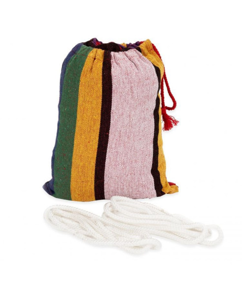 HAMAK 2-OSOBOWY BAWEŁNA + POKROWIEC (WYBIERZ KOLOR)