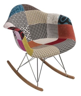 KRZESŁO RAR PATCHWORK P018 (WYBIERZ KOLOR/WZÓR)